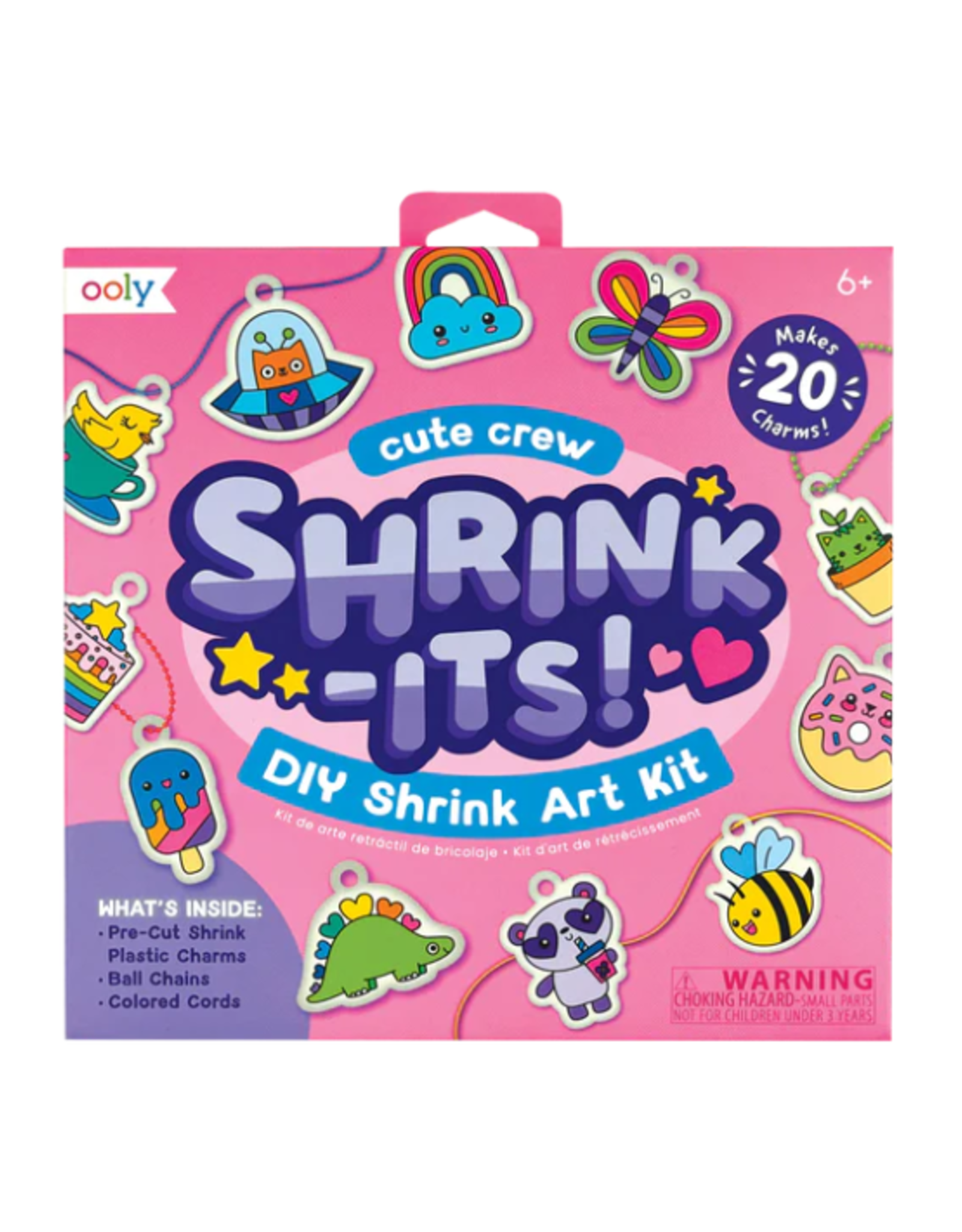 Ooly Ooly - Shrink-its! DIY Shrink Art Kit Cute Crew