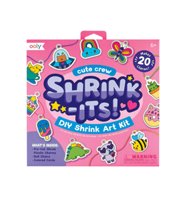 Ooly Shrink-its! DIY Shrink Art Kit Cute Crew