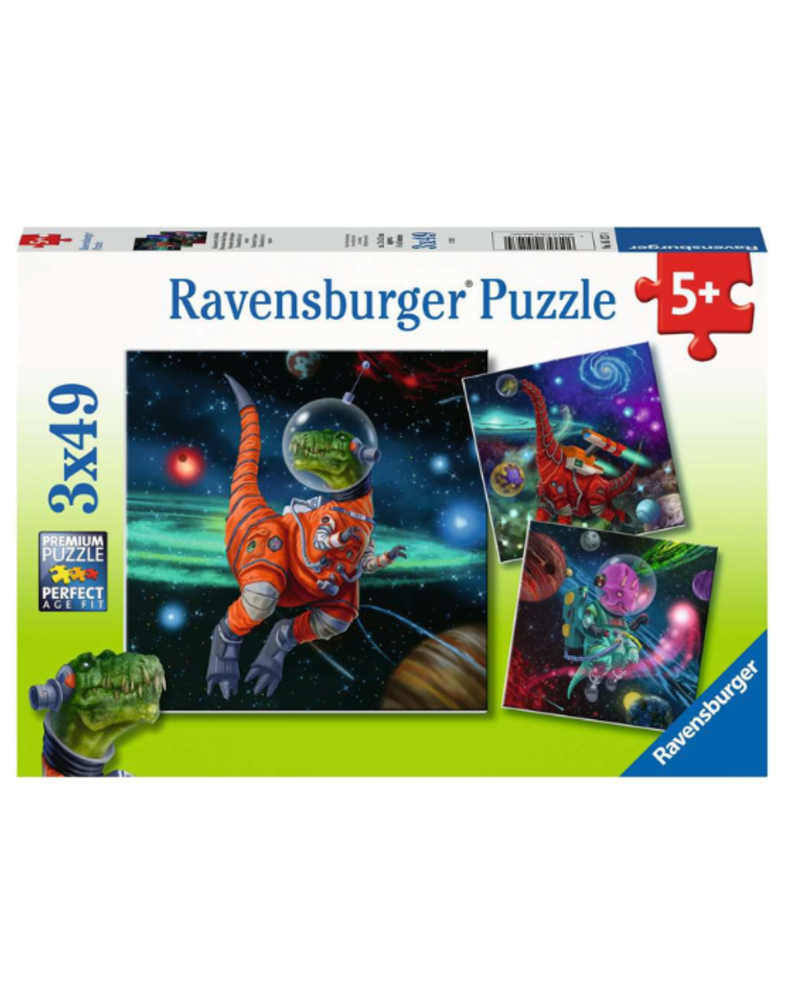 Ravensburger Ravensburger - 5+ - 3x49 - Dinosaurs in Space