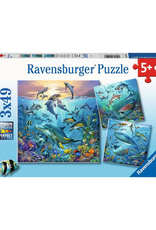 Ravensburger Ravensburger - 5+ - 3x49 - Ocean Life