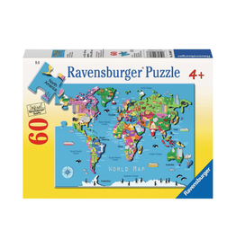 Ravensburger World Map (60pcs)