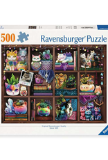Ravensburger Ravensburger - 500pcs - Cubby Cats and Succulents