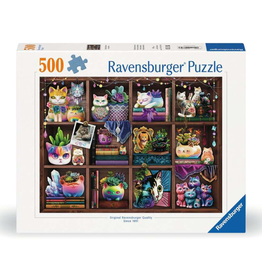 Ravensburger Cubby Cats and Succulents (500pcs)