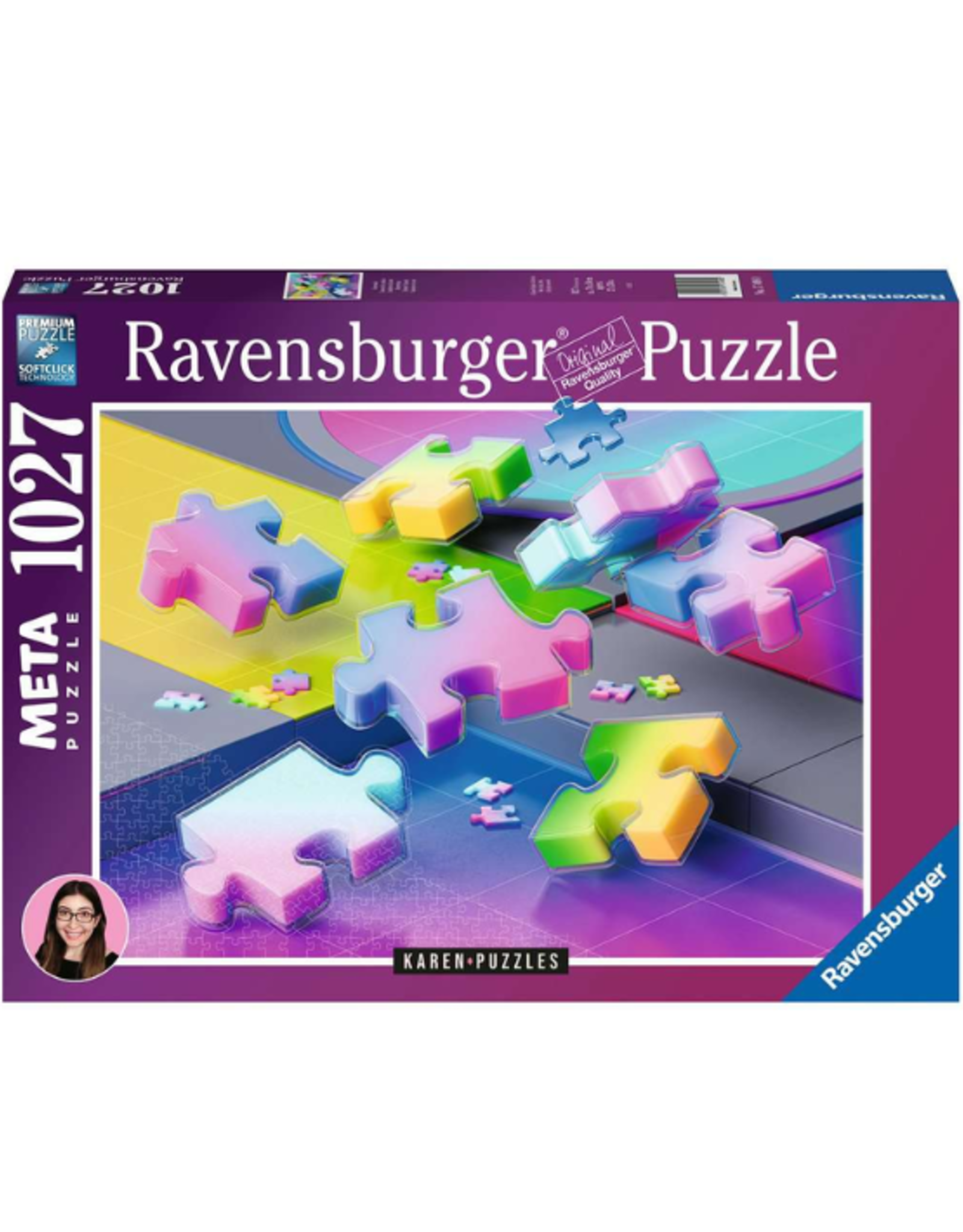 Ravensburger Ravensburger - 1027pcs - Karen Gradient Cascade Meta Puzzle