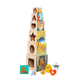 Manhattan Toy Company Enchanted Forest Stacking Blocks