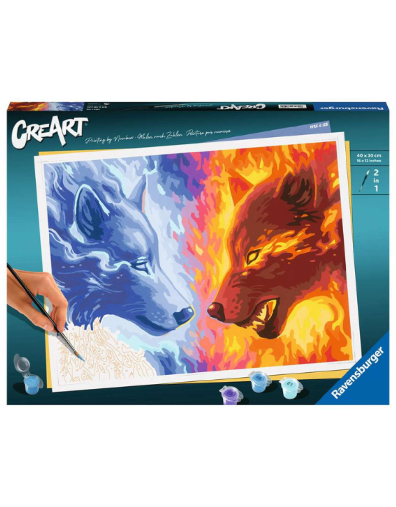 Ravensburger Ravensburger - CreArt - Fire & Ice