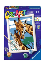 Ravensburger Ravensburger - CreArt Jr  - Cute Giraffes
