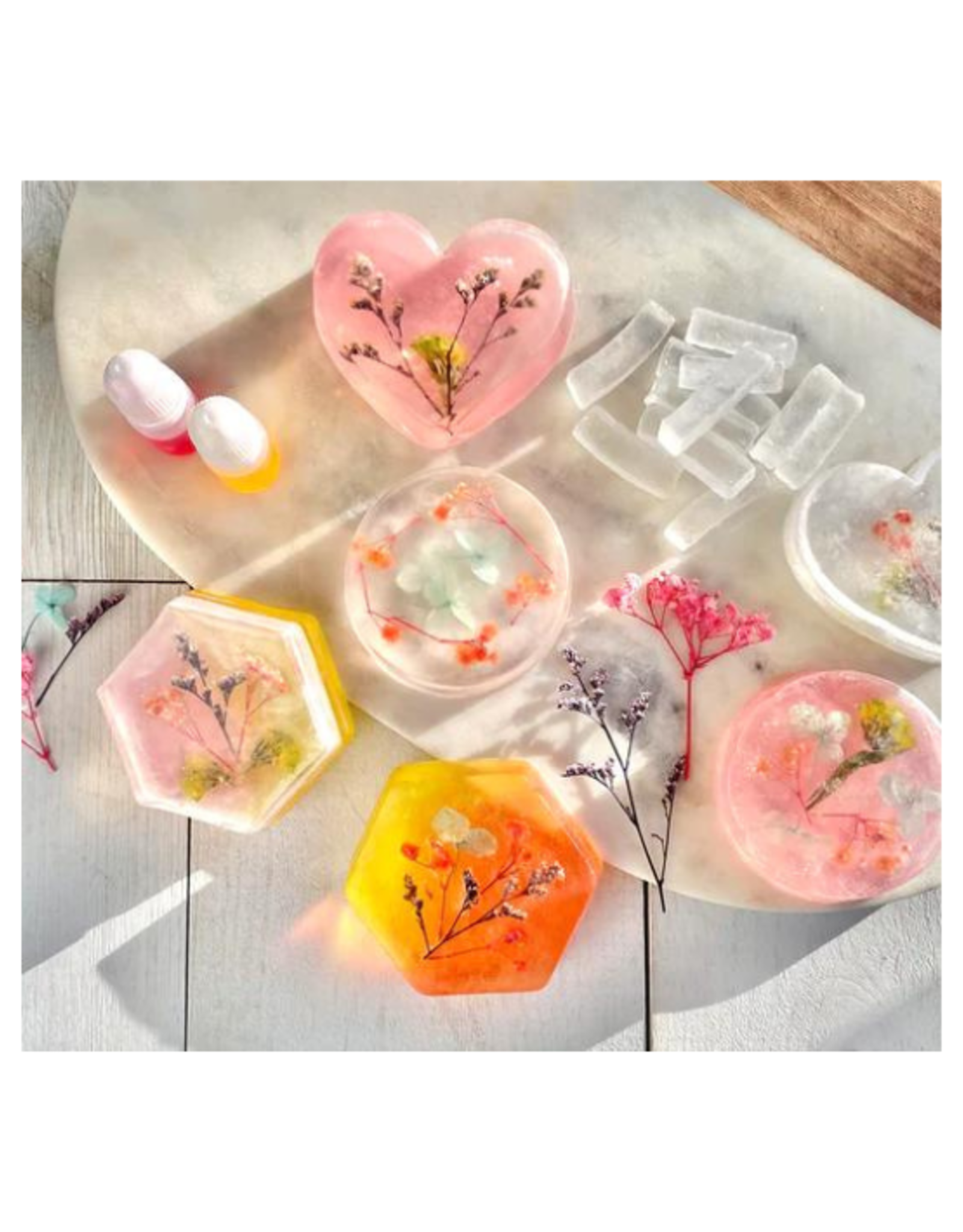 Bright Stripes Bright Stripes - Wish*Craft Flower Power DIY Soaps