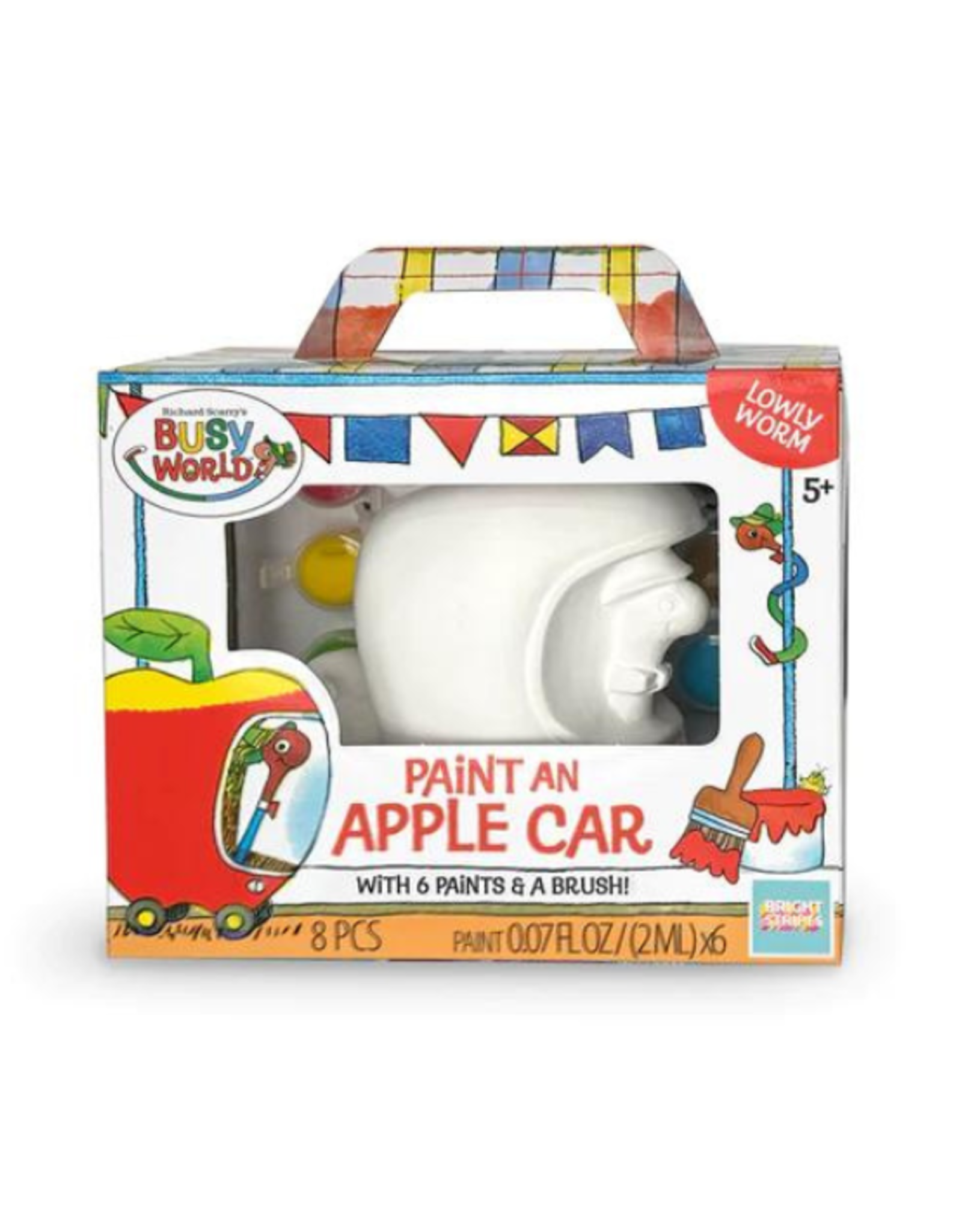 Busy World Richard Scarry's Busy World - Paint an Apple Car: Lowly Worm