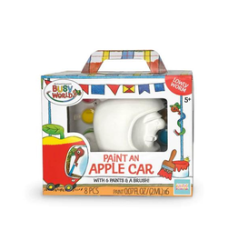 Busy World Paint an Apple Car: Lowly Worm