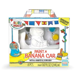 Busy World Paint A Banana Car: Bananas Gorilla