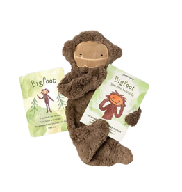 Slumberkins Bigfoot Snuggler Gift Set