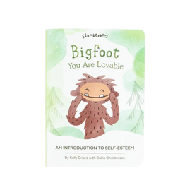 Slumberkins Bigfoot, You are Lovable: An Introduction to Self-Esteem Book