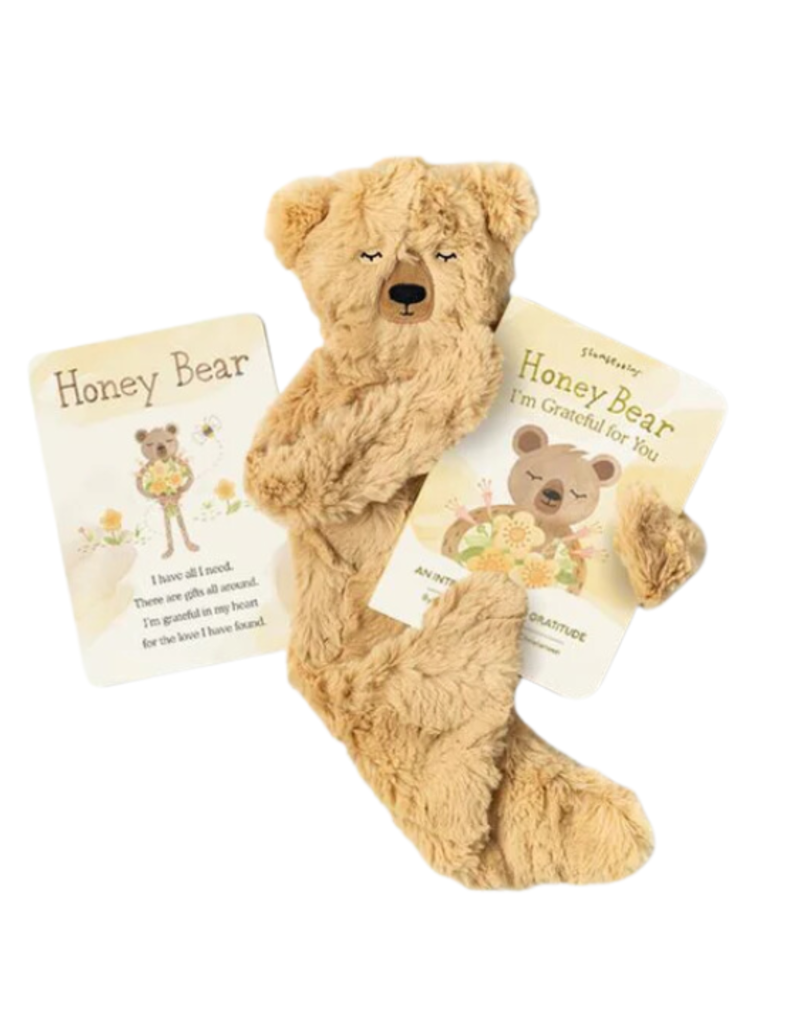 Slumberkins Slumberkins - Honey Bear Snuggler Gift Set