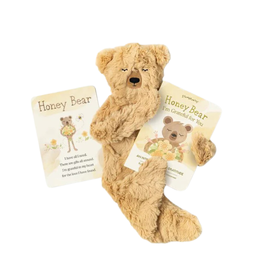 Slumberkins Honey Bear Snuggler Gift Set