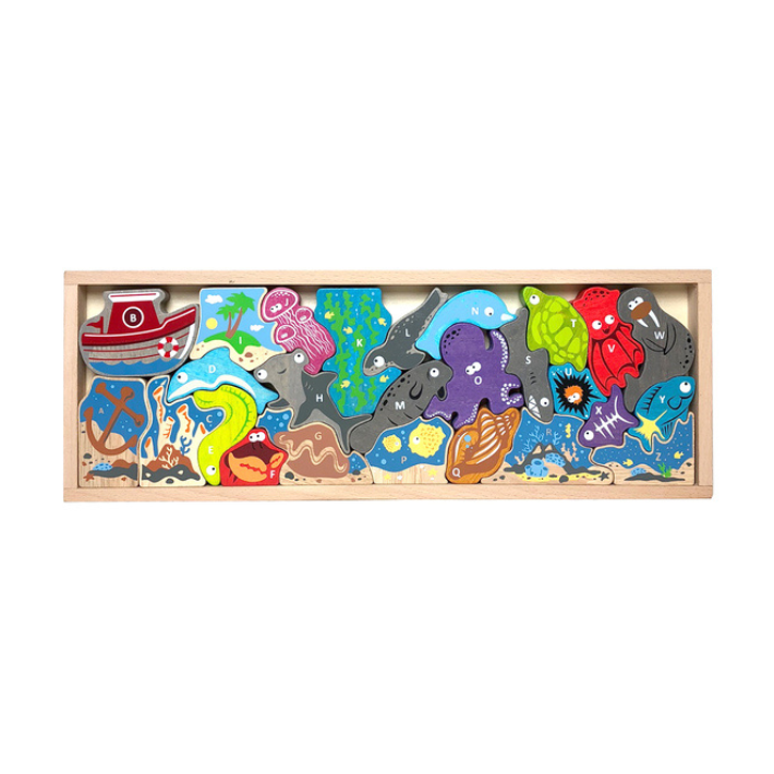BABYL ピクチャーレコード ２枚セット Begin Again - Ocean A to Z Puzzle and Playset - ToymastersMB.ca