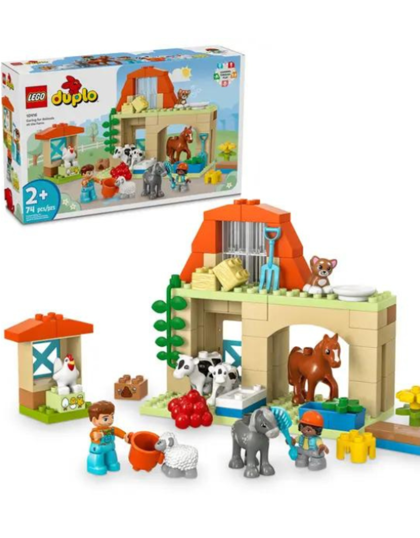 Lego - Duplo - 10416 - Caring for Animals at the Farm -  -  Westmans Local Toy Store