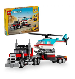Lego Creator 3in1 31146 Flatbed Truck with Helicopter