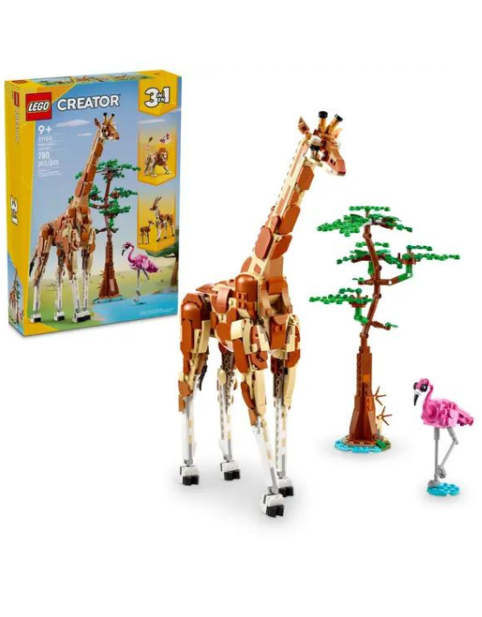 Lego Lego - Creator 3in1 - 31150 - Wild Safari Animals