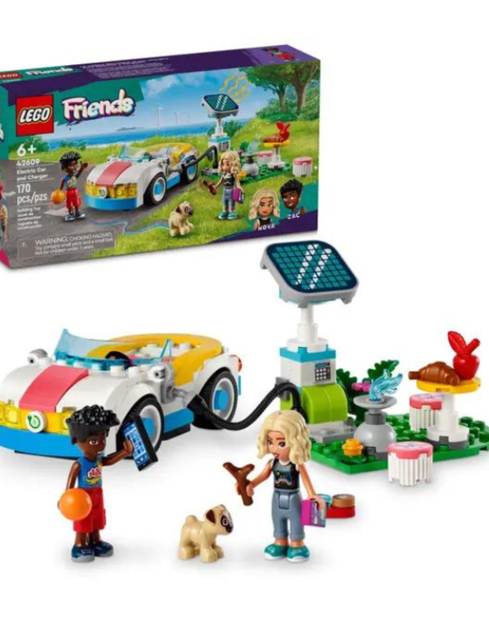 Lego Lego - Friends - 42609 - Electric Car and Charger