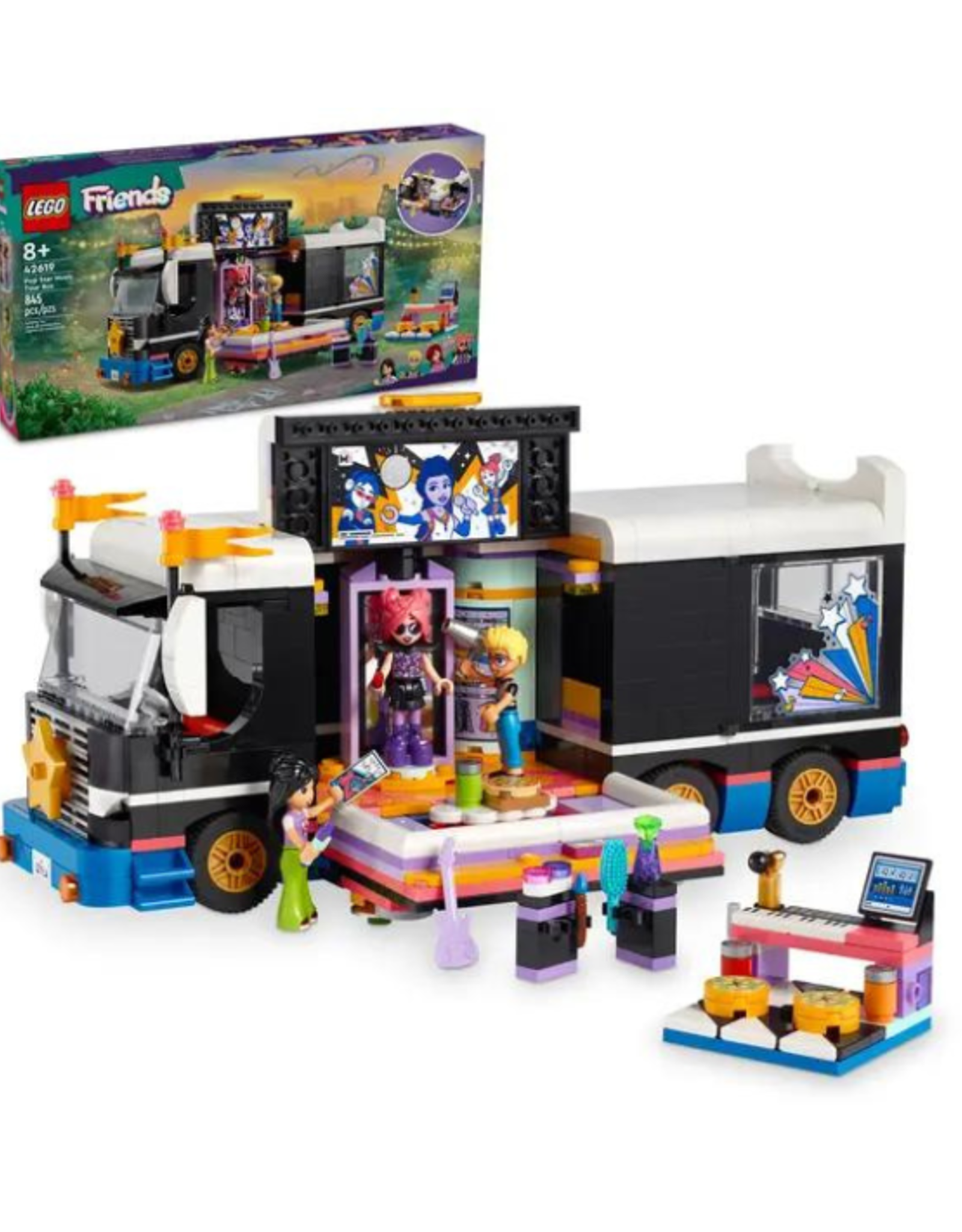Lego Lego - Friends - 42619 - Pop Star Music Tour Bus