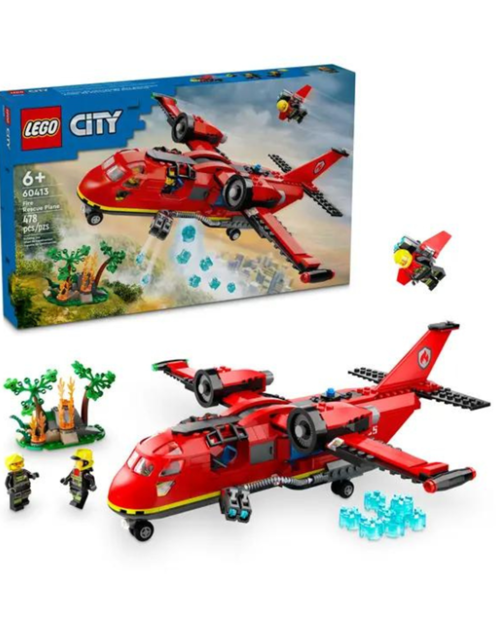 Lego Lego - City - 60413 - Fire Rescue Plane