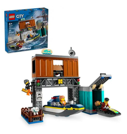 Lego City 60417 Police Speedboat and Crooks' Hideout