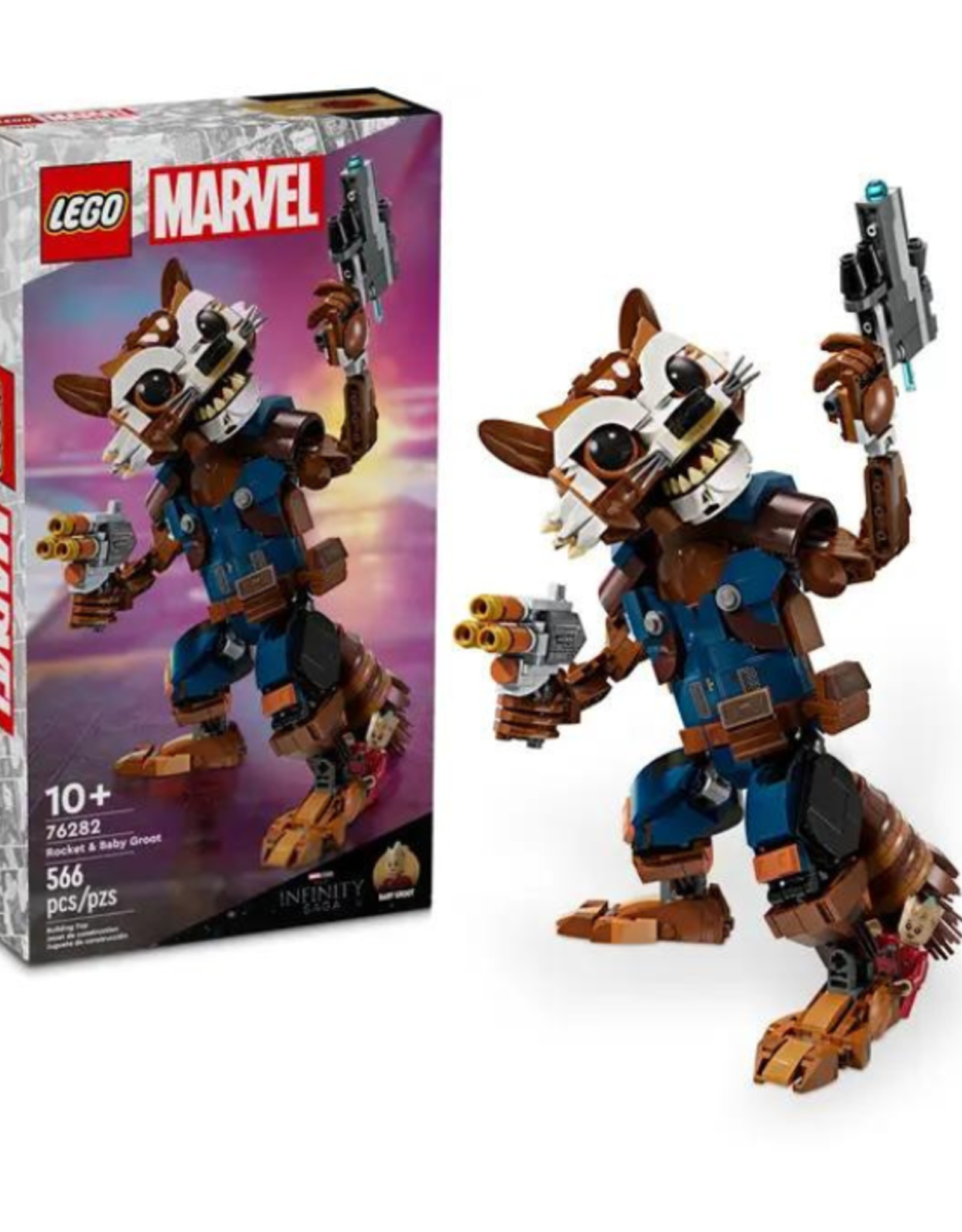 Lego Lego - Marvel - 76282 - Rocket & Baby Groot