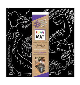 Funny Mat Blackboard Mat Dinosaur