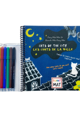 Funny Mat Funny Mat - City Cats Mini Set with 6 Markers