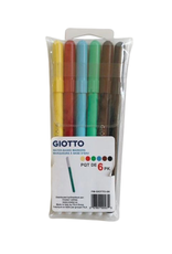 Funny Mat Funny Mat - Giotto Markers 6pk