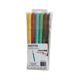 Funny Mat Giotto Markers 6pk