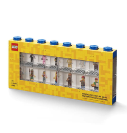 Lego 16 Minifigure Display Case Bright Blue