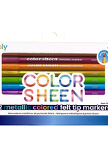 Ooly Ooly - Color Sheen Metallic Markers Set of 12