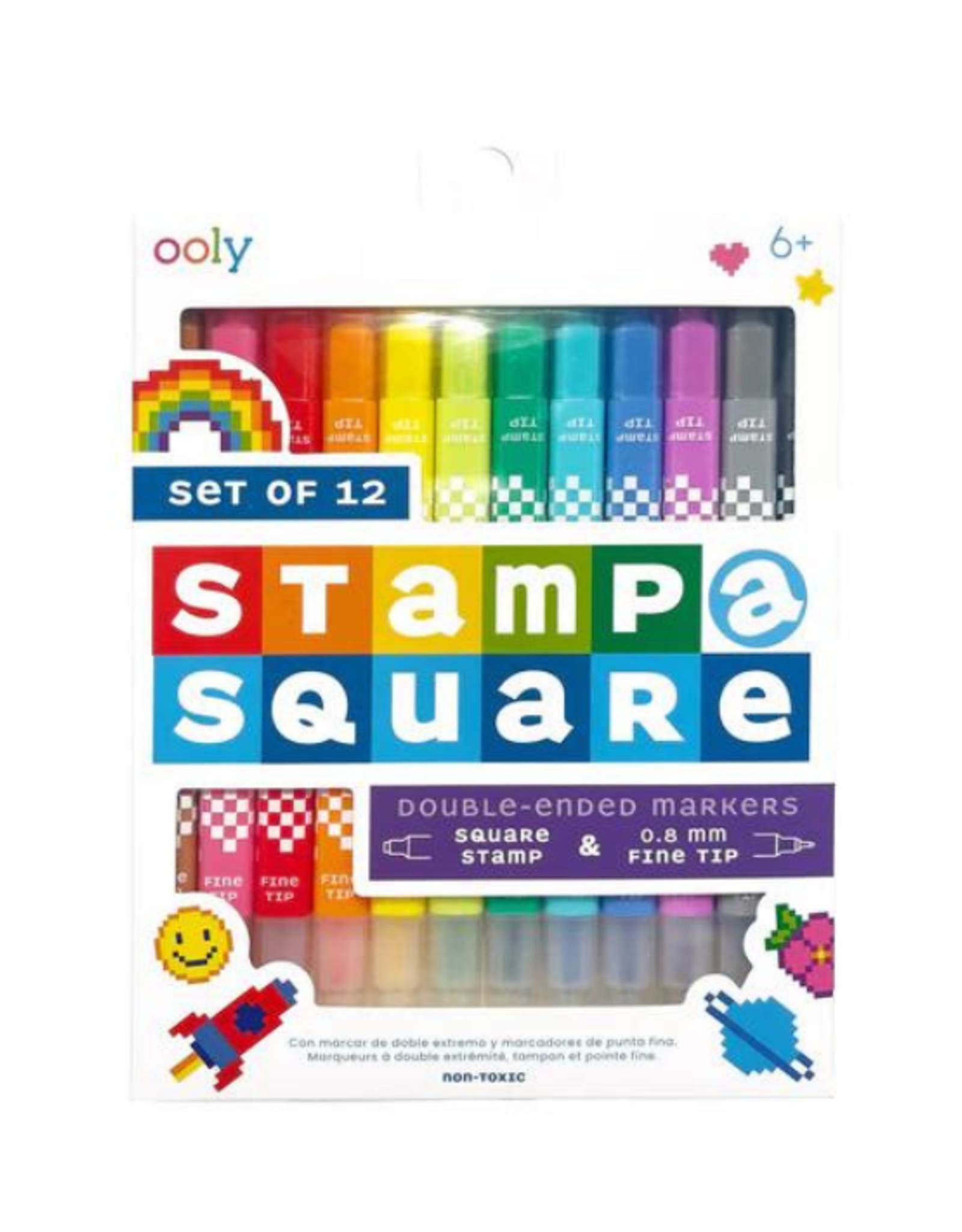 Ooly Ooly - Stamp-A-Square Markers