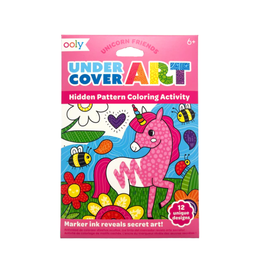 Ooly Undercover Art Hidden Pattern Coloring Activity Unicorn Friends