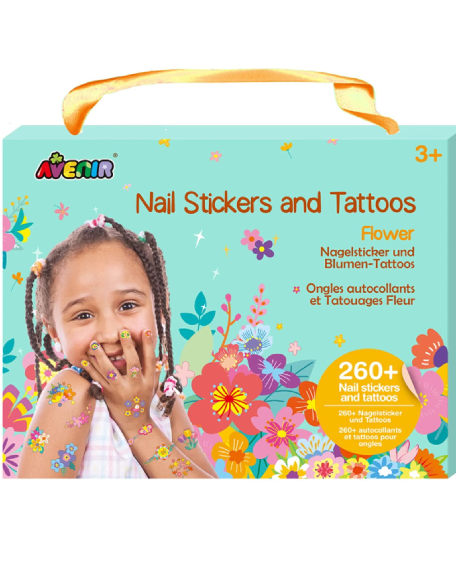 Avenir - Nail Stickers and Tattoos - Flower