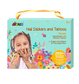 Nail Stickers and Tattoos Flower