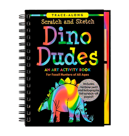 Peter Pauper Press Dino Dudes Scratch and Sketch