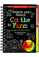 Peter Pauper Press Peter Pauper Press - On The Farm Scratch and Sketch