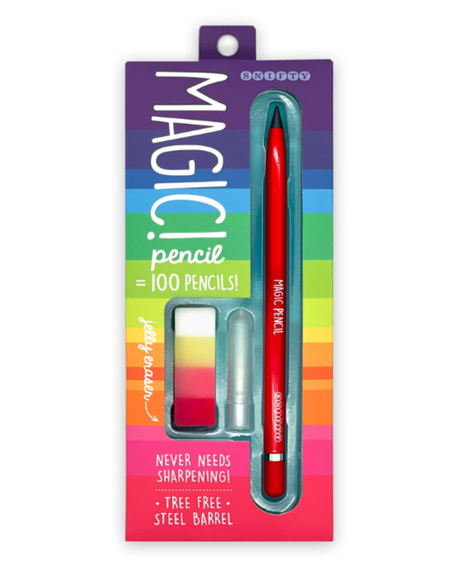 Snifty Snifty - Magic Pencil and Eraser Set (Red)
