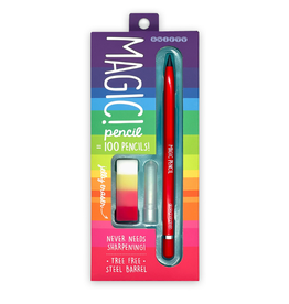 Snifty Magic Pencil and Eraser Set (Red)