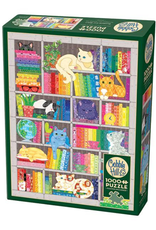 Cobble Hill Cobble Hill - 1000 Pcs - Rainbow Cat Quilt