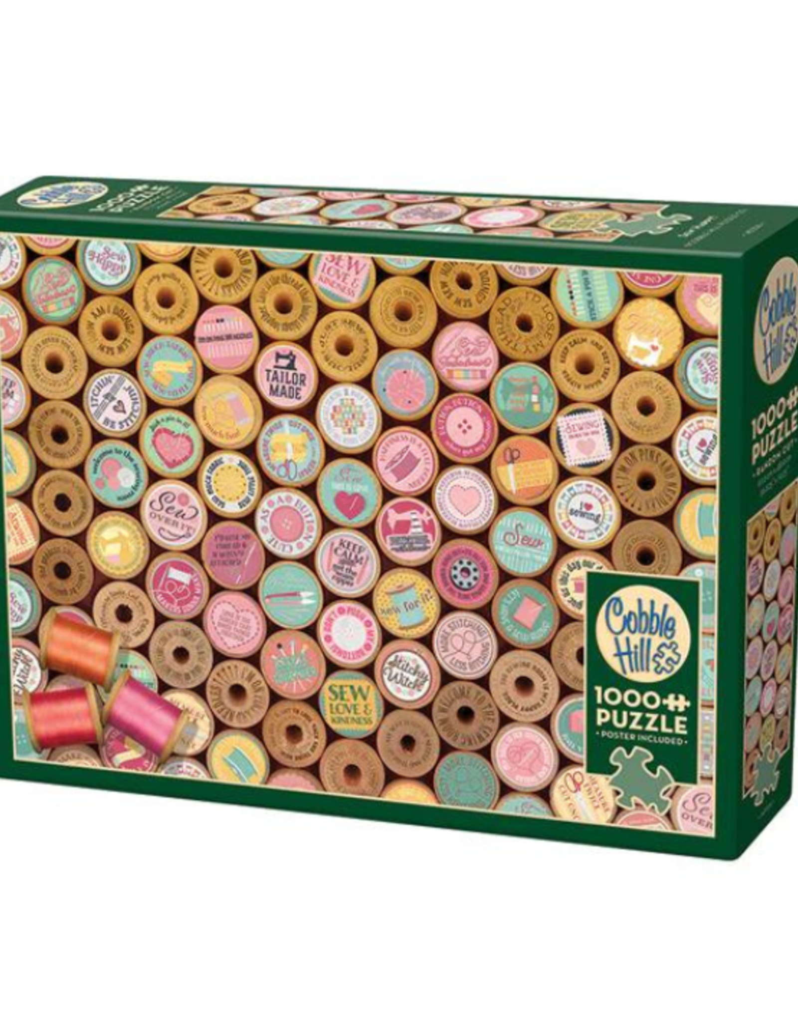 Cobble Hill Cobble Hill - 1000Pcs - Sew Happy!