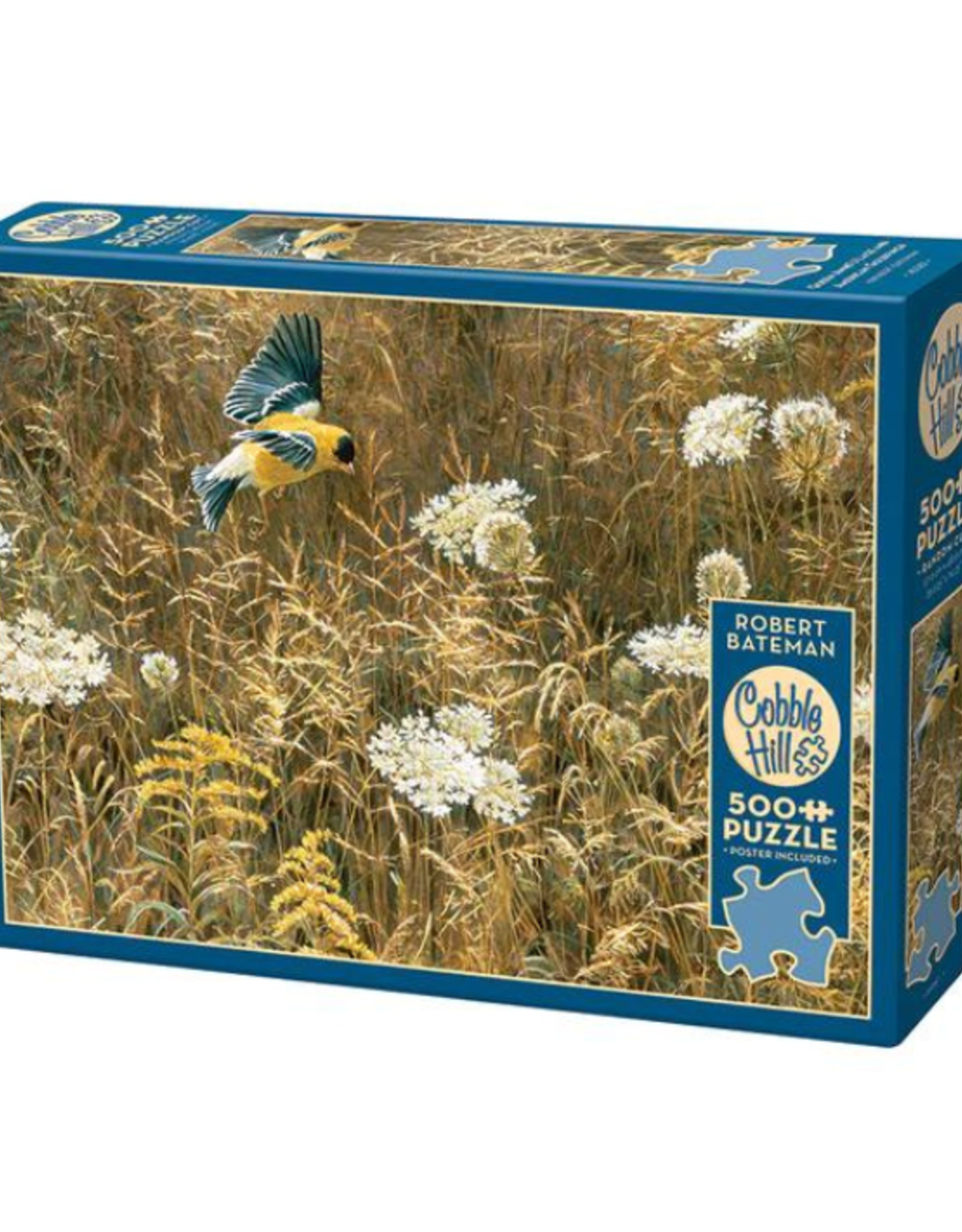 Cobble Hill Cobble Hill - 500 Pcs - Queen Anne's Lace and American Goldfinch