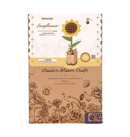 Rowood Sunflower Wooden Flower