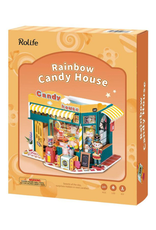 Robotime Robotime - DIY Miniature Dollhouse - Rainbow Candy House