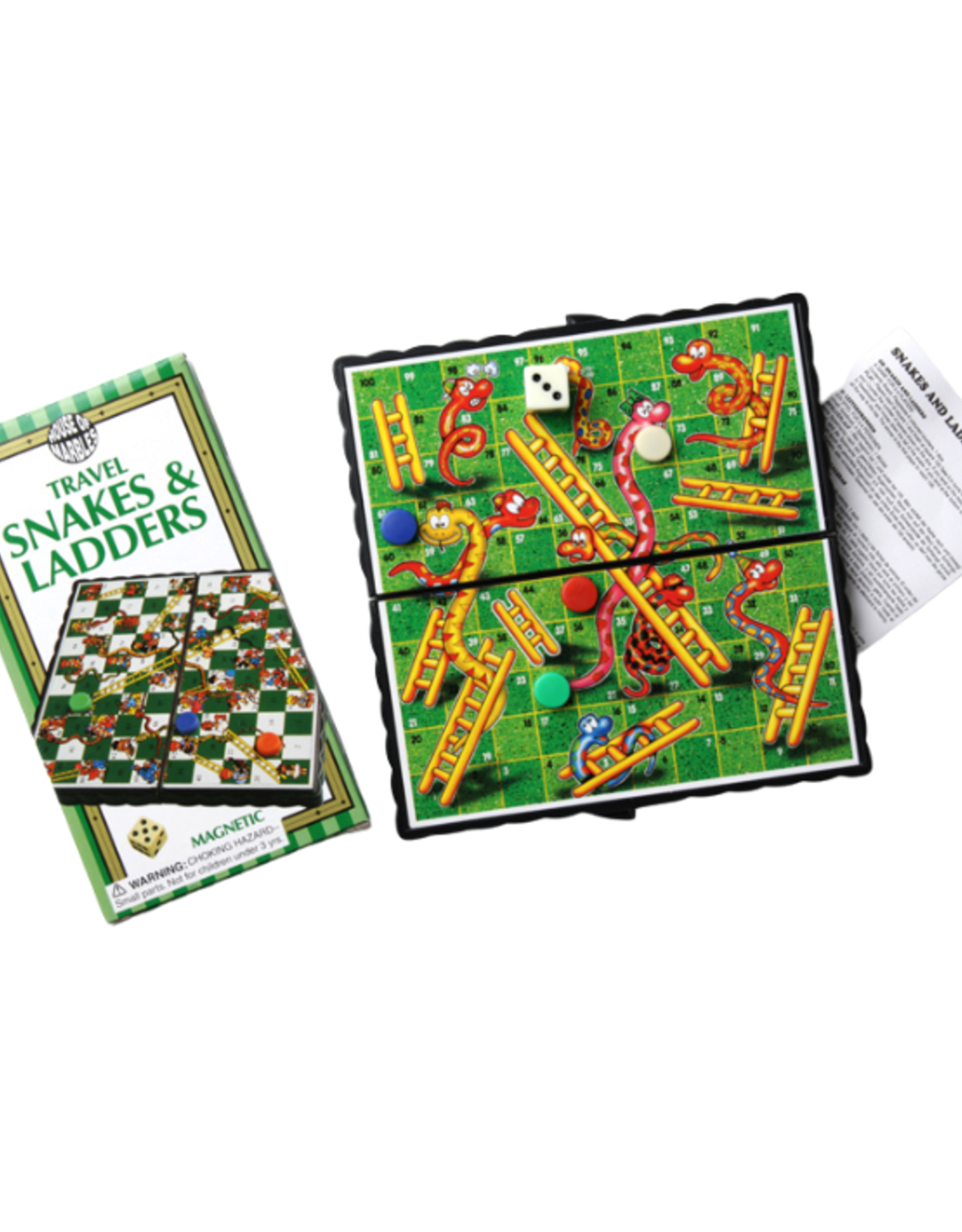 House of Marbles House of Marbles - Magnetic Travel Games - Snakes and Ladders