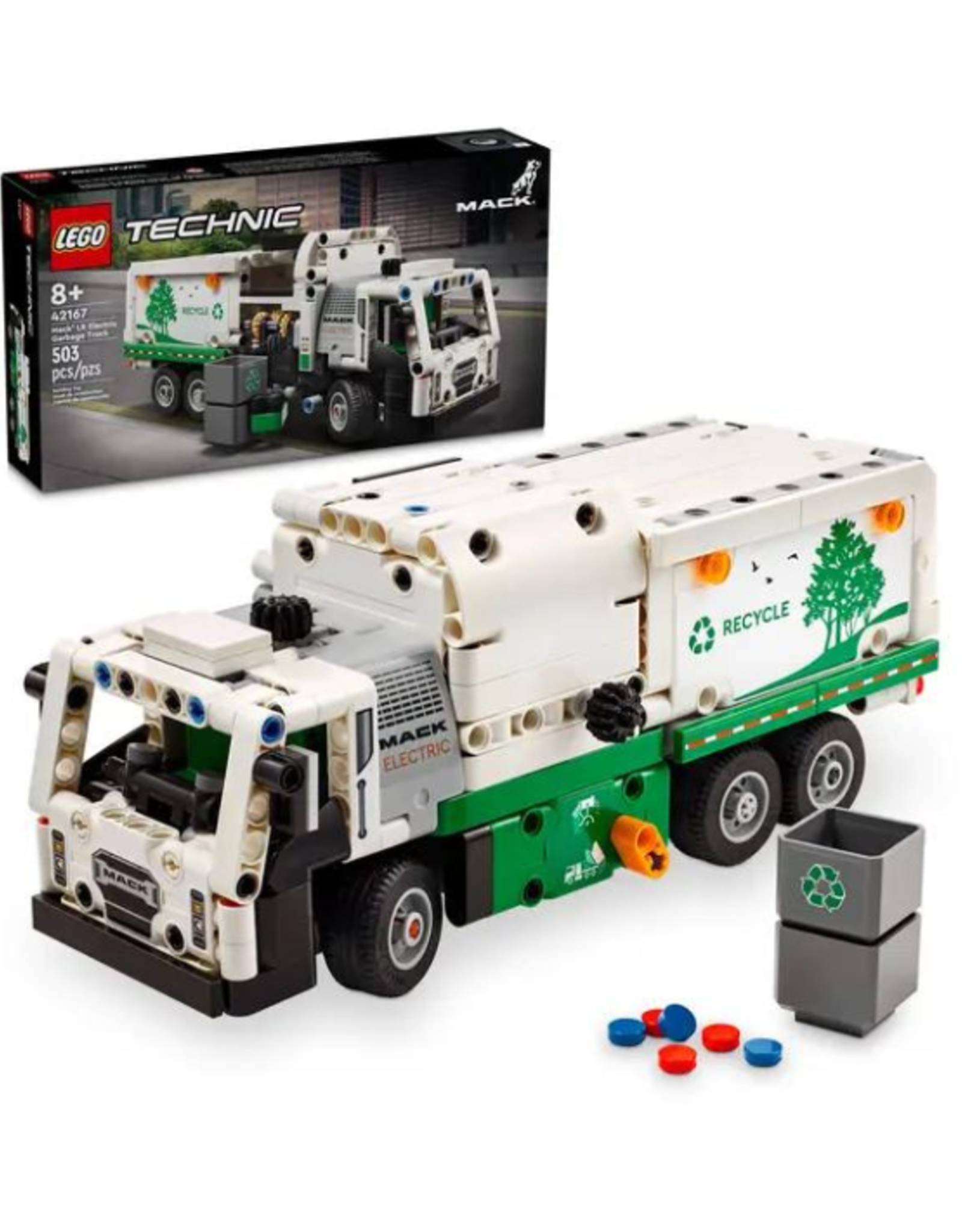 Lego Lego - Technic - 42167 - Mack® LR Electric Garbage Truck