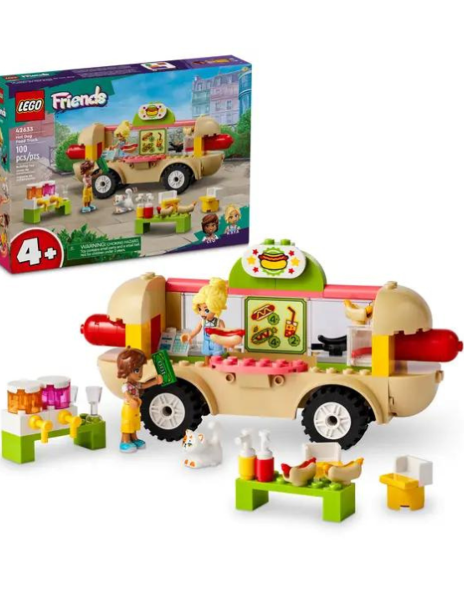 Lego Lego - Friends - 42633 - Hot Dog Food Truck